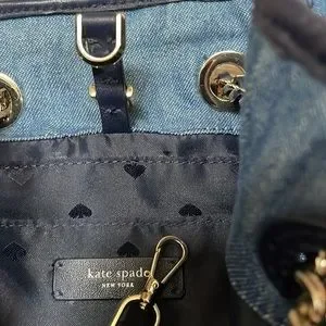 kate spade | Bags | Host Pick 39 Kate Spade Denim Backpack  display picture 3